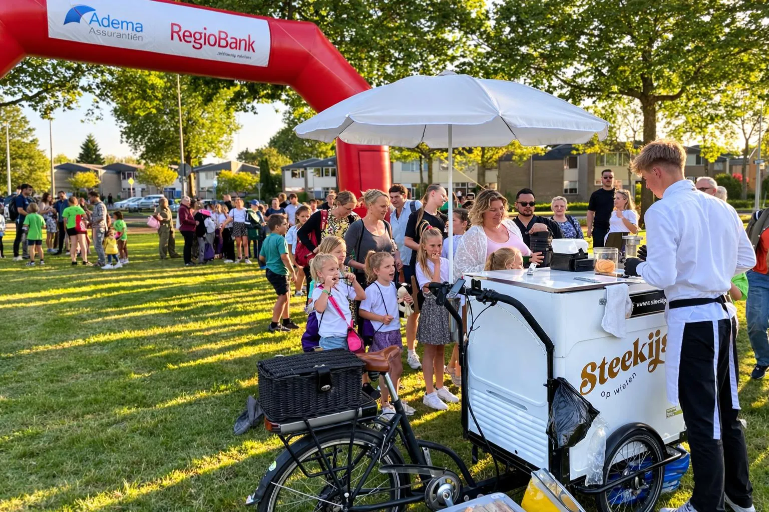 Steekijs op wielen, in heel Noord-Nederland op evenementen, bruiloften en nog veel meer